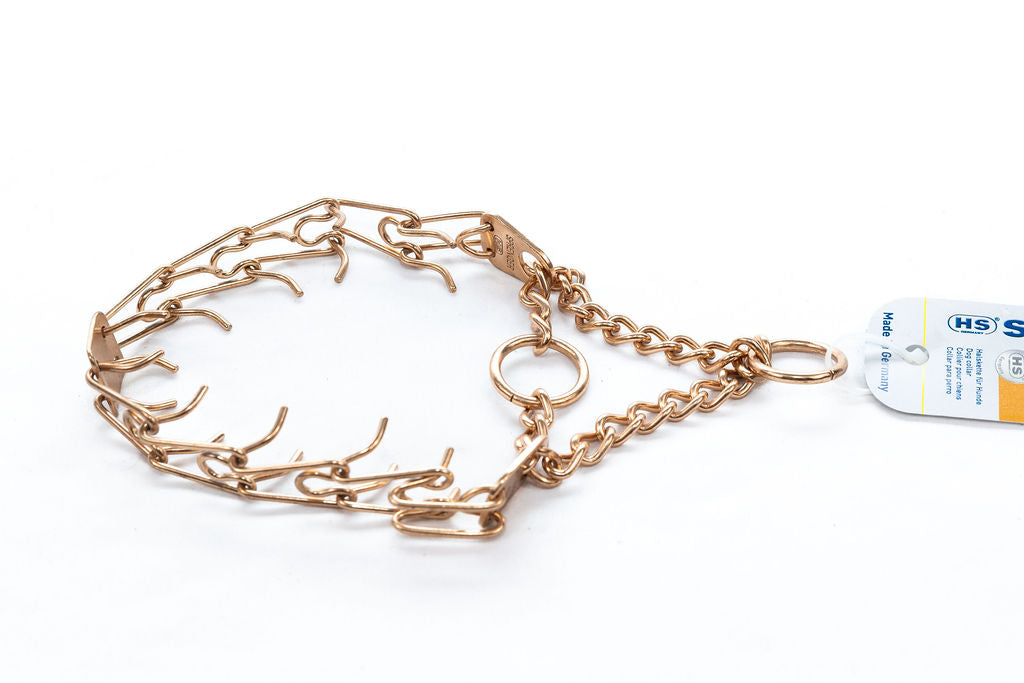 Herm Sprenger - ULTRA-PLUS Training Collar with Center-Plate and Assembly Chain - Curogan