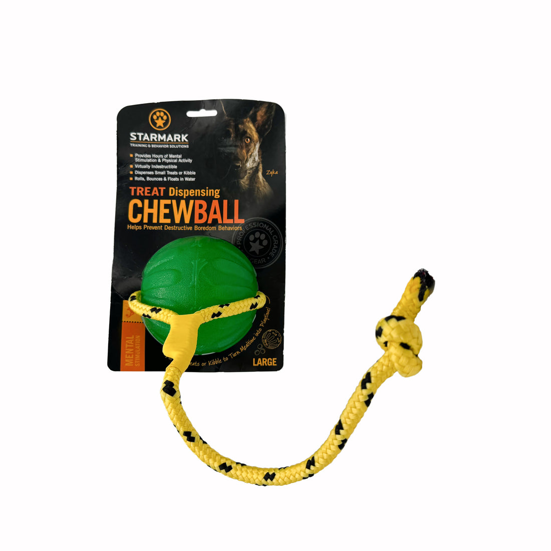 Starmark Treat Dispensing Chew Ball