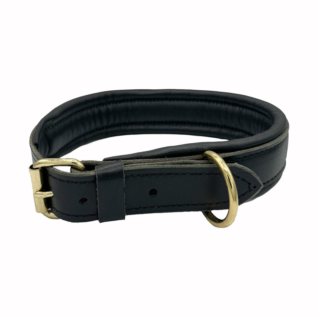 Padded Leather Collar