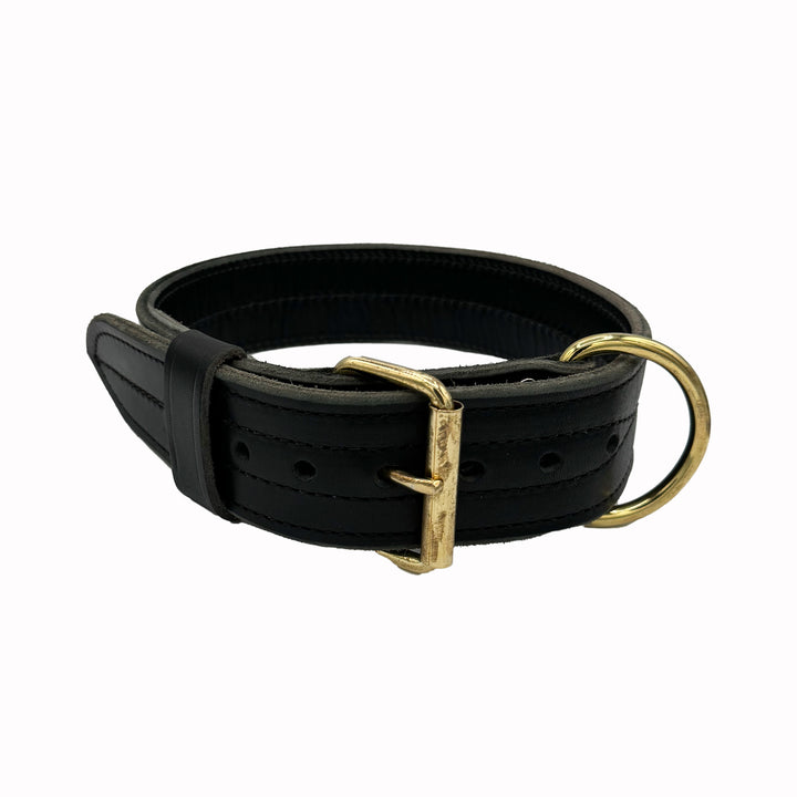 Double Layer Leather Collar