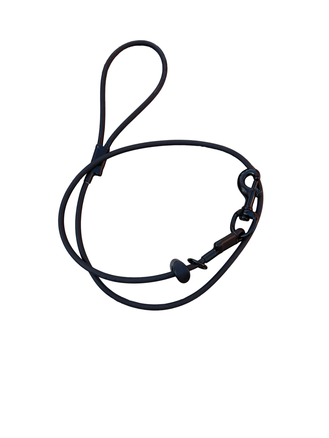 Rolled Biothane Slip/Clip Leash by Woof Moon Handmade | Durable, Versatile & Comfortable Dog Leash