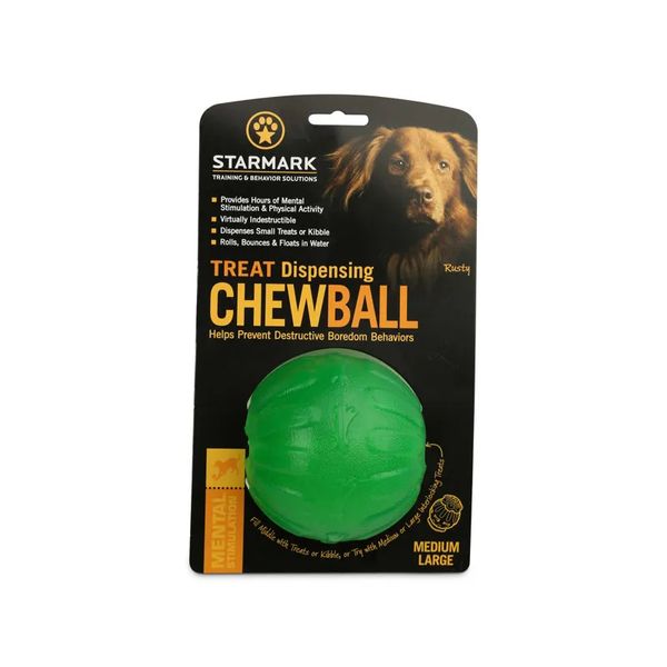 Starmark Treat Dispensing Chew Ball